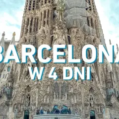 Majestatyczna Sagrada Familia w Barcelonie, symbol miasta. Planujesz zwiedzanie Barcelony i okolic w 4 dni?