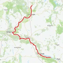 Trasa rowerowa velo Wisła od Bydgoszczy przez Toruń, Grudziądz aż po Włocławek i Płock.