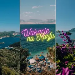 Malownicze zatoki, plaża z leżakami i urokliwy klasztor na wysepce. Zobacz, co warto zobaczyć na Korfu!