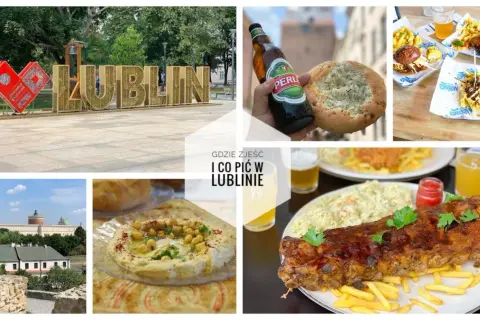 Lublin zaprasza! Zobaczcie, co warto zjeść i wypić w tym mieście. Od burgerów po żeberka, każdy znajdzie coś dla siebie.