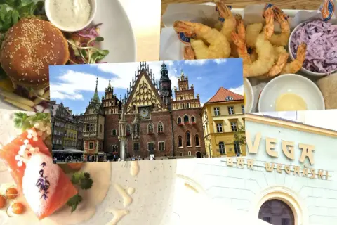 Wrocławski Rynek kusi smakami: burger, krewetki, łosoś i wegańskie specjały. Idealne restauracje na spacer po Rynku.