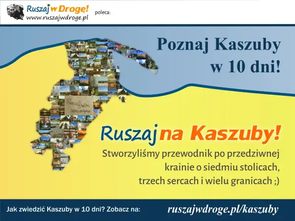 Odkryj Kaszuby! Mapa pełna zdjęć pokazuje atrakcje tego regionu. Przewodnik "Ruszaj na Kaszuby" pomoże Ci poznać ten niezwykły zakątek Polski.