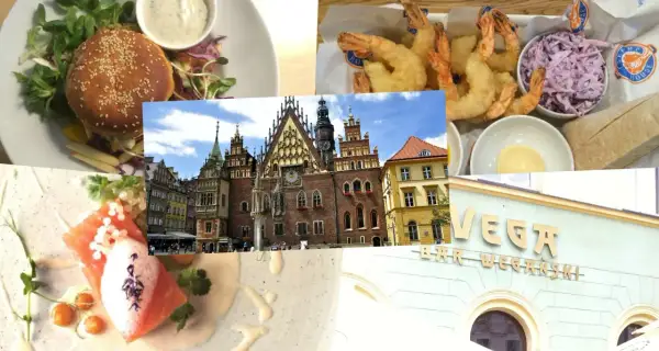 Wrocławski Rynek kusi smakami: burger, krewetki, łosoś i wegańskie specjały. Idealne restauracje na spacer po Rynku.